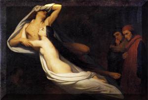 Le ombre di Paolo e Francesca_Ary Scheffer