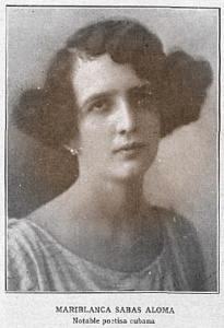 Mariblanca Sabás Alomán en Madrid, 23 de marzo de 1929.